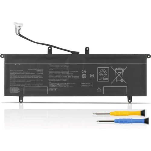70Wh C41N1901 Laptop Batterie pour ASUS ZenBook Duo 14 UX481 UX481F UX481FL UX481FA UX481FLY UX4000F UX4000FL UX481FL-BM044T UX481FL-BM039R UX481FL-BM042T UX481FL-BM040T UX481FL-HJ093T HJ105T