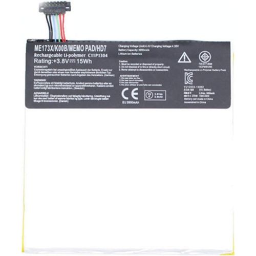 AOAL-C11P1304 Batterie D'Ordinateur Portable Pour Asus Memo Pad Hd 7 Me173X K00B(3.8V 3910Mah 15Wh)