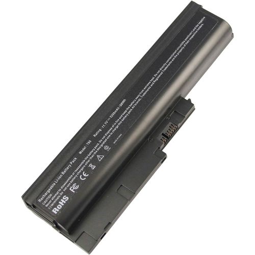 5200mAh 11.1V T60 Batterie pour Lenovo ThinkPad T61 T61p R61 R61i R61e(15.4" Wide Screen) R60e R60