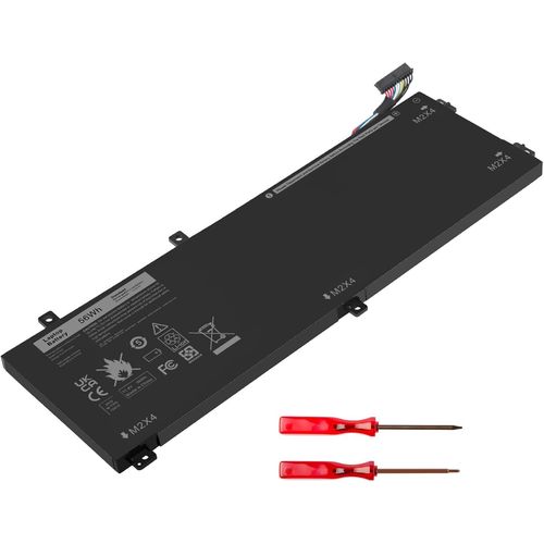 KALANKA-11.4V/56Wh H5H20 Batterie d'ordinateur Portable pour Dell XPS 15 9550 9560 9570 7590 Series Dell Precision 5510 Series Dell Precision 5520 Series Dell Precision 5530 Series H5H20 62MJV M7R96