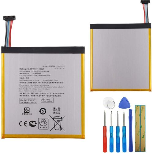 Batterie C11P1517 compatible avec ASUS Pad ZenPad 10 Z300M ZenPad ZenPad 10 Z0310M avec outils