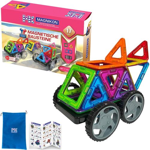Blocs De Construction Magnétiques Mk-17 La Course, 17 Pièces, Taille Standard, Blocs De Construction, Aimants Pour Enfants, Jouets De Construction, Blocs De Construction Magnétiques, Jeu