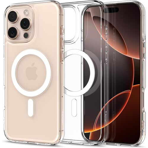 Coque Pour Iphone 16 Pro, Ultra Hybrid Magfit, [Anti-Jaunissement] 6,3 Pouces - Blanc
