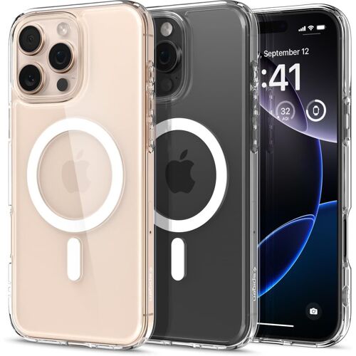 LORANKA-Coque pour iPhone 16 Pro Max, Ultra Hybrid MagFit, [Anti-jaunissement] 6,9 Pouces - Blanc