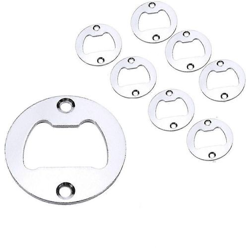 10x Insert D'ouvre-Bouteille,Matériel De Kit De Kit De Décapsuleur De Bricolage En Acier Inoxydable