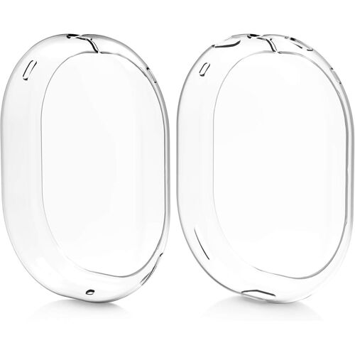 ELVORIX-2X Étui Compatible avec Apple AirPods Max étui - Protection en TPU Cristal pour Casque Audio - Transparent