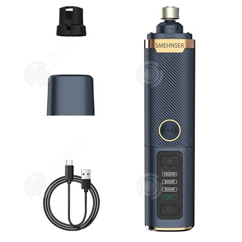 Inn Broyeur À Ongles Pour Chien Sans Fil 3 Vitesses Réglables Avec Affichage Numérique Et 2 Led Coupe-Ongles Électrique Pour 