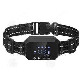 Inn Collier Anti Aboiement Chien 3modes Son/Vibration/Choc Électrique 9 Niveaux De Sensibilité Étanche Ip67 Collier Anti-Aboiement