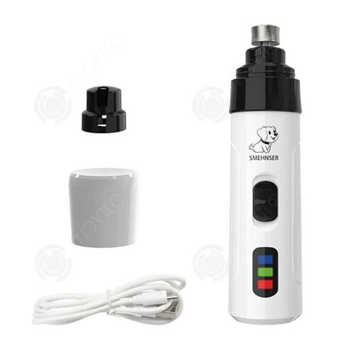 Inn Lime À Ongles Pour Chien Lime Ongle Griffes Chien Electrique Silencieux Lime Griffe Chien Electrique Sécurité Coupe Griffe