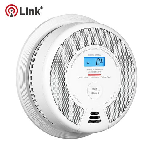X-Sense SC07-W Détecteur combiné de fumée et de monoxyde de carbone interconnecté sans fil