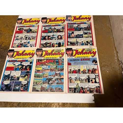 Johnny Le Journal De L'Age D'Or 1970 Bande Dessinée