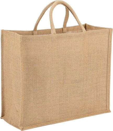 SJZG-Sac Cabas Multi-Usages En Toile De Jute 25L 45X19X33Cm