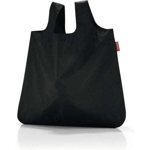 SJZG-Mini Maxi Shopper Sac Pliable, Noir