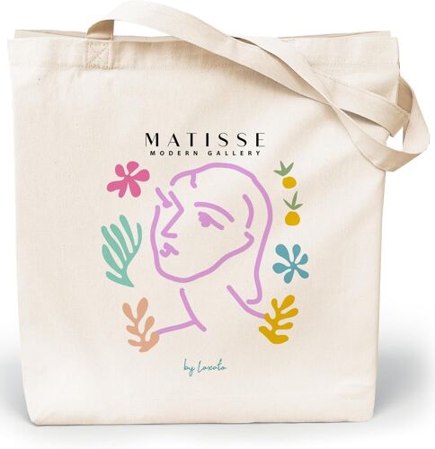 SJZG-Tote Bag Femme - Sac Cabas Femme Original - Tote Bag Coton 100% Grand 35 X 42 X 8 Cm - Sac Fourre Tout En Toile