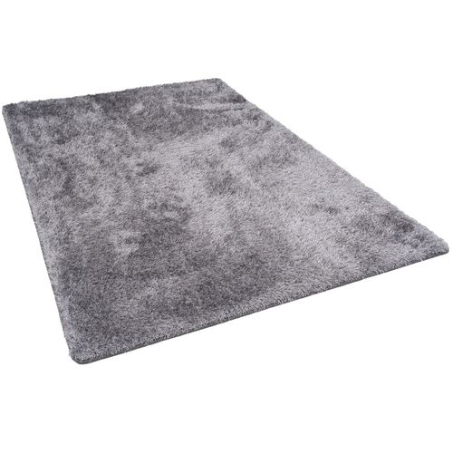 Snapstyle Tapis Shaggy À Poils Longs Luxe Emotion Mix Argent 160x160 Cm