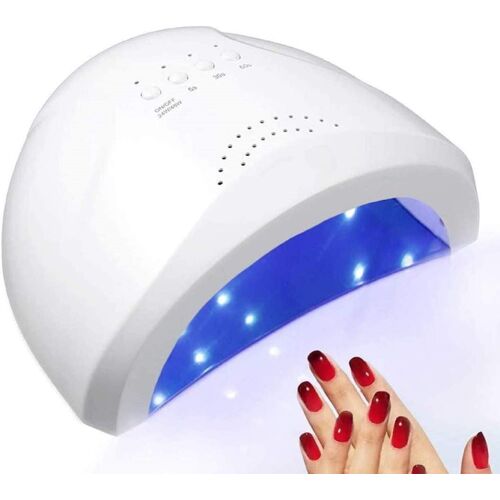 Semi-Permanent Led Nail Furnace For Manicure Pedicure Pedicure Uv Curing Nail Lamp 48w Auto Start Sensor