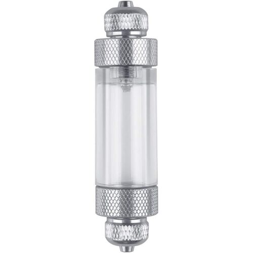 Co2 Bubble Counter, Air Pump Accessories For Aquarium Co2 Regulator Aquarium Anti-Return Bubble Counter For Aquarium Co2 Measurement (Silver)