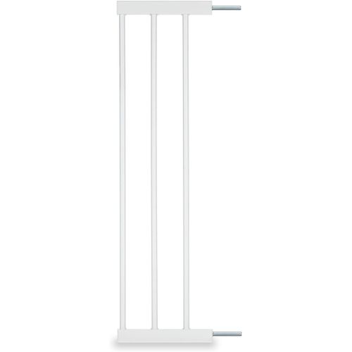 Extension 21 Cm Pour Barrière De Securité Enfant Par Ex. Pour Modèle Autoclose 2,Rallonge Sans Perçage,Fixation Par Pression-Métal Blanc