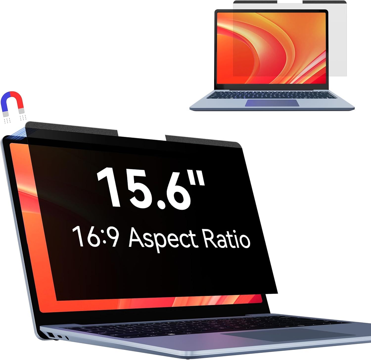 Filtre Confidentialité Protecteur D'écran Anti-lumière Bleue 15,6