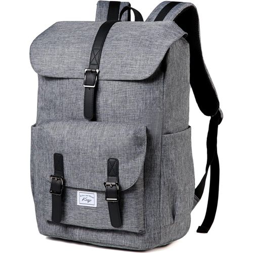 Sac À Dos Homme Femme Grand Antivol Sac A Dos Ordinateur 15,6 Pouces Imperméable Vintage Cartable Garcon Fille Ados Pour Travail Affaire Voyage École