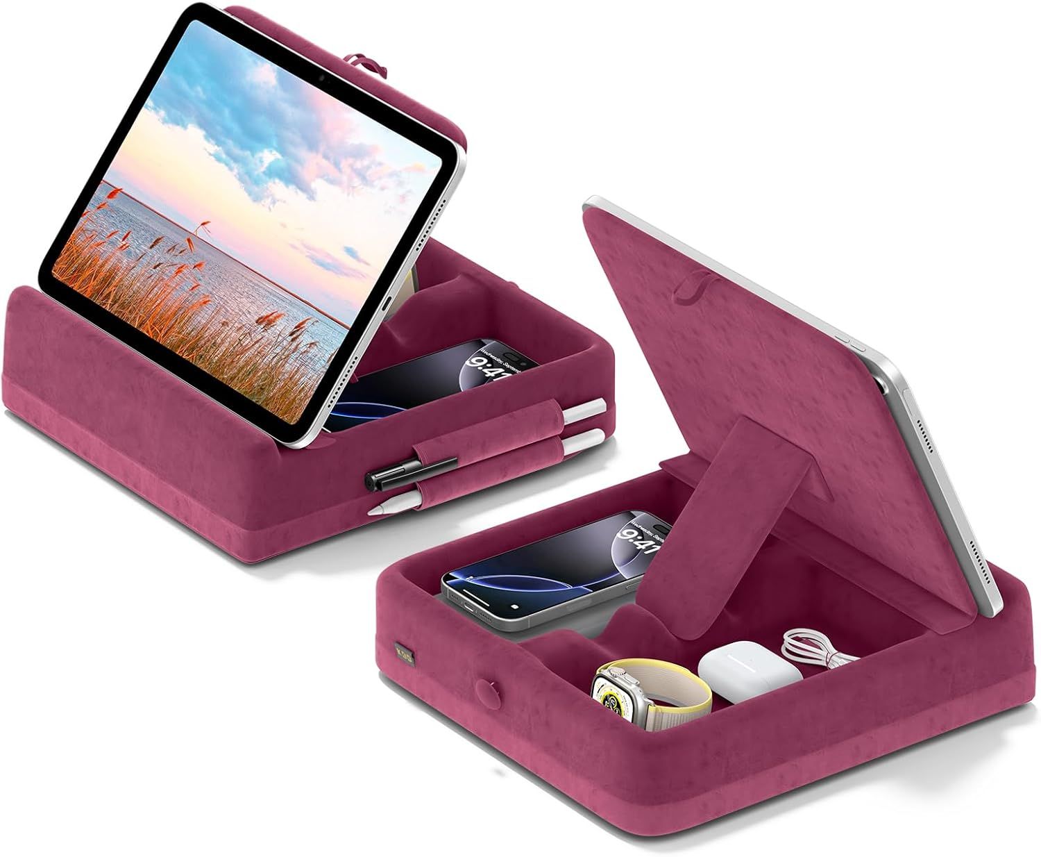 Support De Tablette Universel Pliable Et Collant Pour Liseuse