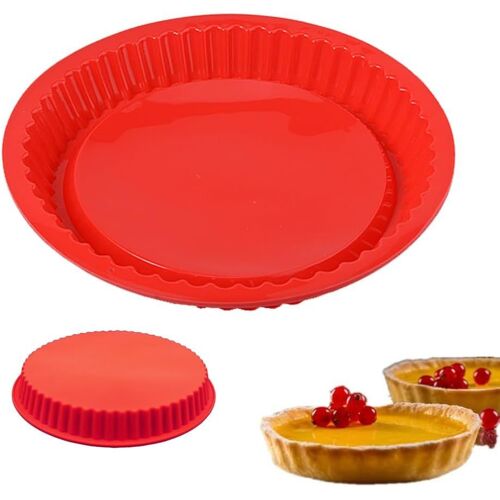 Kalanka-Moule A Tarte 26 Cm, Moule À Tarte Aux Fruits, Moule Tarte En Silicone, Plat À Tarte, Moules À Tartes, Tartes Et Quiches