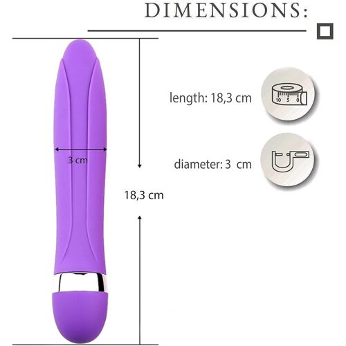 Kalanka-Vibromasseur Femme Puissant Abs 18,3cm Ø3cm Sextoy Vibro Masseur Silencieux Waterproof Stimulateur Intime Jouet Sexuel Femme Vibromasseurs Adulte Sex Toy Couple Discret Clitoridien Fops W108-