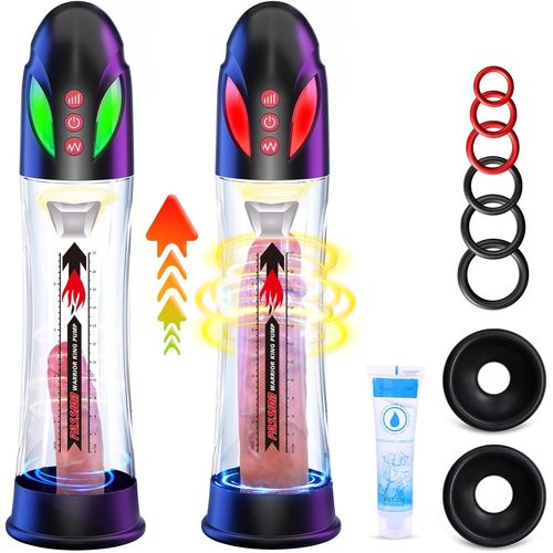 Pompe À Pénis Sex Toy¿S Homme - Pompe D'agrandissement Du Pénis Avec 4 Pression Et 4 Modes D'aspiration,Pompe À Pénis Électrique Masturbateurs Masculins Sex Toys Pour Hommes Pompe A Pénis Pour Homme