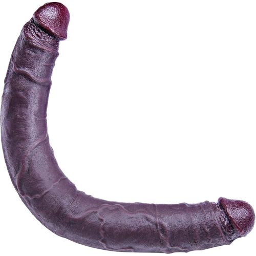 Jgd-50 * 4.2 Cm Double Dong Géant, Double Dildo Noir, Long Dildo En Silicone, Jouet Xxxl Réaliste, Double Dildo Noir Pour Couples, Lesbiennes Et Homosexuels