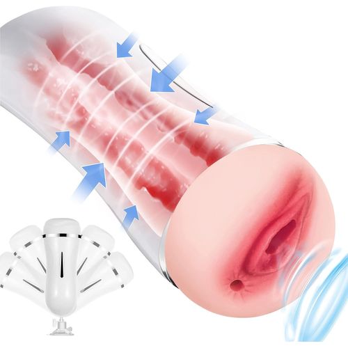 Masturbeuse Homme Sex Toys Masturbateurs Masculins-Masturbâteur Homme Mains Libres Vibration 3d Vaginette Pompe À Pénis Sextoyse Hommes Sexmasturbâteur Sextoy Vibrateurs Pénis Masturbateur.