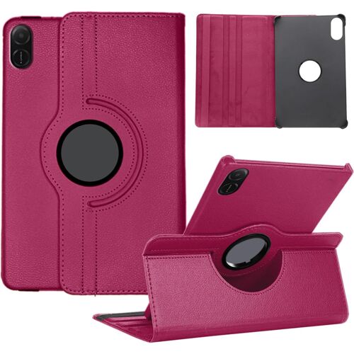 KALANKA-Coque Compatible avec Honor Pad X8a 11 Pouces 2024, Housse Support Rotatif 360° Etui de Protection PU Cuir