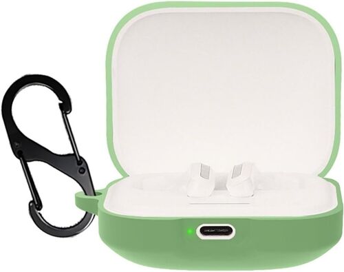 Étuis Compatible avec Xiaomi Redmi Buds 5, Coque Silicone, Poids léger, Antichoc, Portable - Vert