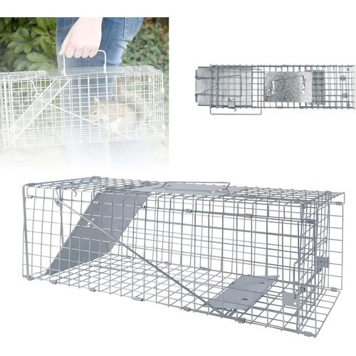 Havahart Rescue Cage Sauvetage Animaux : Chats, Lapins, Écureuils, Ratons Laveurs - Sans Cruauté