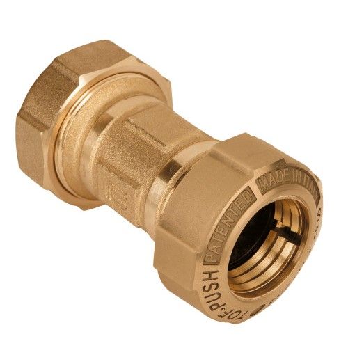 Jonction pour tube PE 20 mm - à serrage extérieur - Tof Push OT EFFEBI