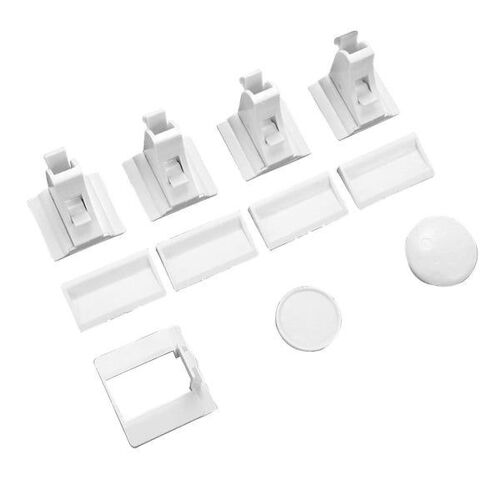 Serrure magnétique de sécurité pour enfants - Serrure multifonctionnelle pour tiroirs et armoires avec installation facile et accès par clé magique
