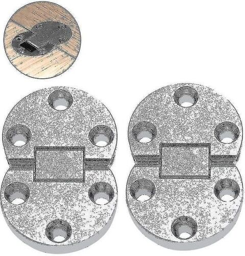 Lot de 2 mini charnières en alliage de zinc 54 x 35 x 7 mm ¿ Charnières autoportantes et durables pour meubles de maison et de bureau.