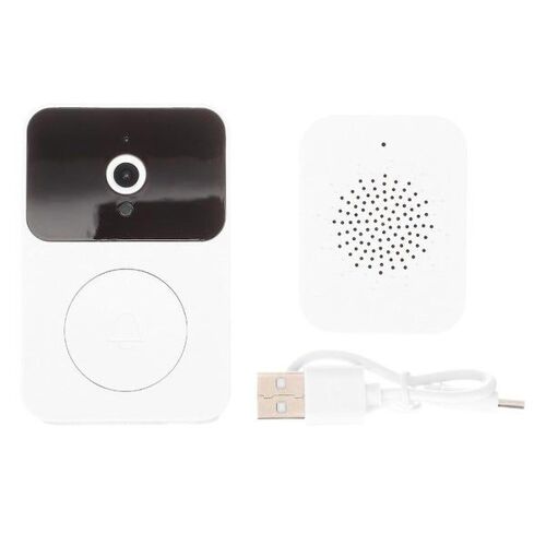 Sonnette vidéo sans fil intelligente avec vision nocturne et détection de mouvement - Améliorez la sécurité de votre maison sans effort !