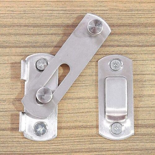 Loquet à moraillon en acier inoxydable de qualité supérieure pour portes et fenêtres coulissantes - Durable, résistant à la rouille, facile à installer, idéal pour la maison et le bureau