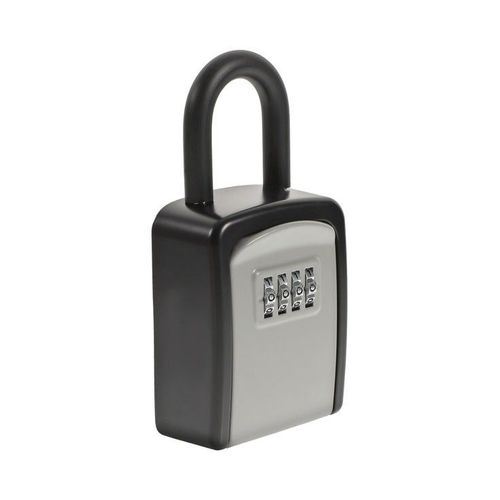 Coffre-fort à clés en métal extérieur avec code réinitialisable - Sécurisé, étanche et facile à installer pour l'immobilier, la garde d'animaux et l'entretien de la maison.