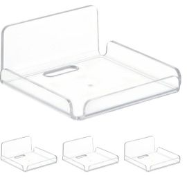 Support Mural En Acrylique De Qualité Supérieure Pour Babyphone Et Caméra De Sécurité : Peu Encombrant, Robuste, Installation Facile Et Design Élégant.