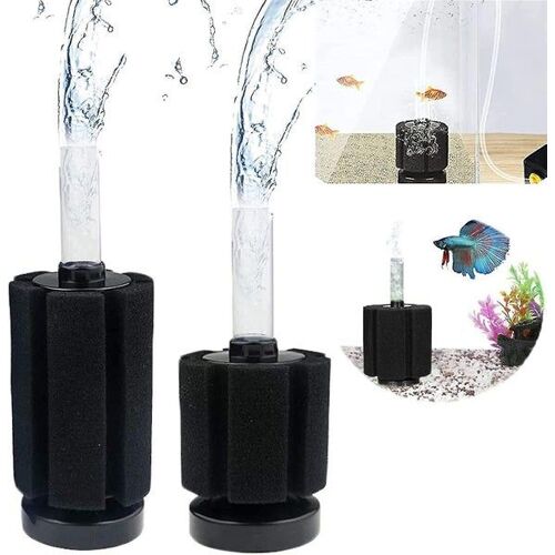 Lot De 2 Filtres Biochimiques En Éponge Pour Aquariums Betta - Améliore La Qualité De L'eau Et Maintient Un Environnement Aquatique Cristallin
