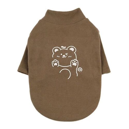 Gilet Polaire Confortable À Demi-Fermeture Éclair Pour Chien - Pull D'hiver Élégant Pour Chiens De Petite Et Moyenne Taille - Parfait Pour Les Aventures Par Temps Froid