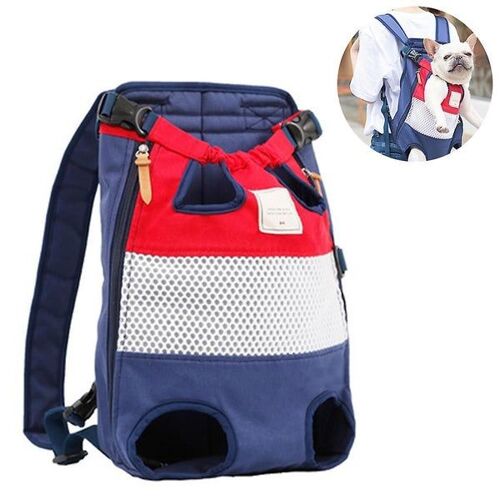 Sac À Dos De Transport Pour Chien Bran - Confortable Et Sûr, Pattes Ouvertes Pour Petits Animaux, Réglable Et Respirant, Facile À Nettoyer