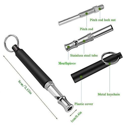 Sifflet Silencieux Pour Chien Anti-Aboiements ¿ Outil De Dressage Ultrasonique Réglable Pour Toutes Les Races