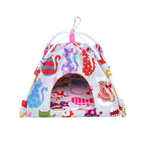 Hamac Suspendu Confortable Et Haut De Gamme Pour Oiseaux ¿ Refuge Sûr Et Élégant Pour Perroquets Et Petits Oiseaux ¿ Design Compact, Plusieurs Tailles