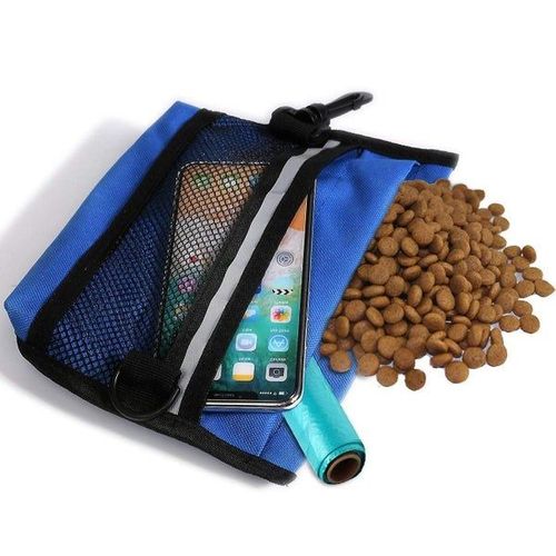 Pochette À Friandises Réglable Xelparuc Pour Chien Avec Charnière À Ressort Et Poche En Filet Pour Un Accès Facile Pendant Les Séances De Dressage
