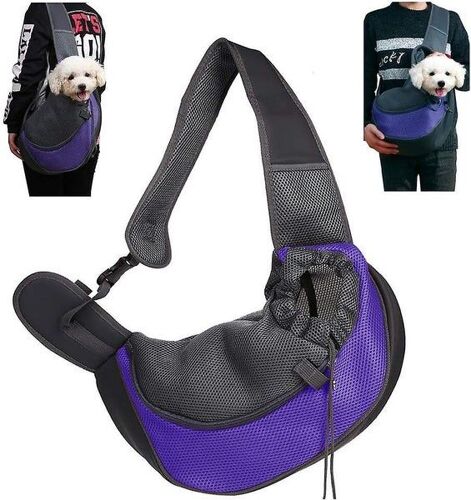 Sac De Transport Réversible Mains Libres Pour Animaux De Compagnie - Sac Papoose Réglable Et Confortable Pour Petits Chiens Et Chats, Parfait Pour Les Aventures Quotidiennes