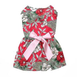 Robe D'été Chic Pour Chien Avec Noeud Papillon - Tenue Sans Manches Et Élégante Pour Chiots, Parfaite Pour Les Journées Chaudes Et Les Occasions Spéciales