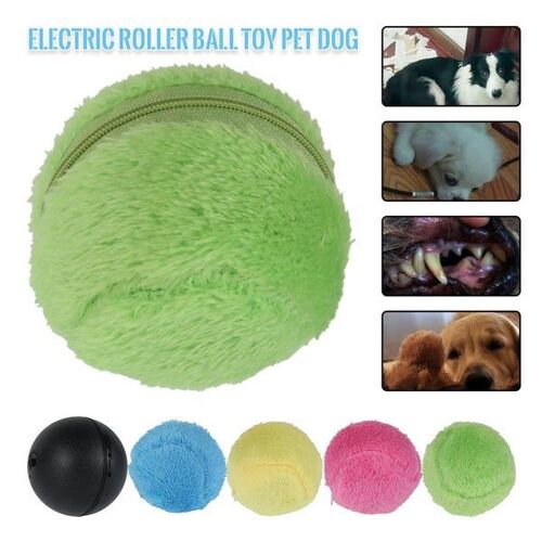 Jouet Interactif À Bille Roulante Électrique Pour Chiens Et Chats ¿ Balle D'activité Engageante, Sûre Et Amusante Avec Housses Amovibles