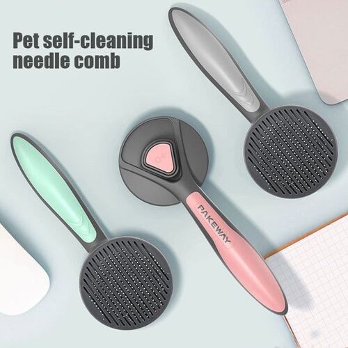 Brosse De Toilettage Autonettoyante Pour Chiens Et Chats  - Épilation Sans Effort Et Massage Doux Pour Un Pelage Sain